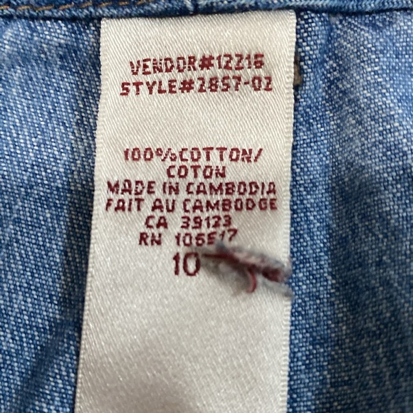 Vintage Northern Reflections Cargo Style Denim - Picture 10 of 10